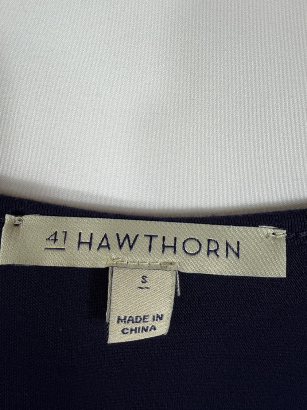 41 Hawthorn Navy Floral Sleeveless Keyhole Cinch Waist‎ Dress. Size S. Lined - Picture 2 of 7